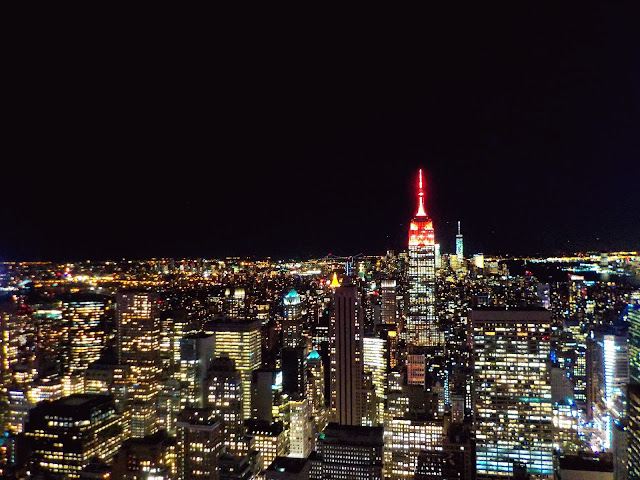 New York výhľad Top of the rock