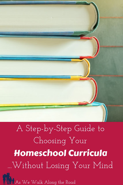 Choosing your homeschool curricula Does the thought of choosing your #homeschool #curricula cause great stress? This step-by-step guide will help. There's also a free digital homeschool planner that will help you organize your curricula and your homeschool year.