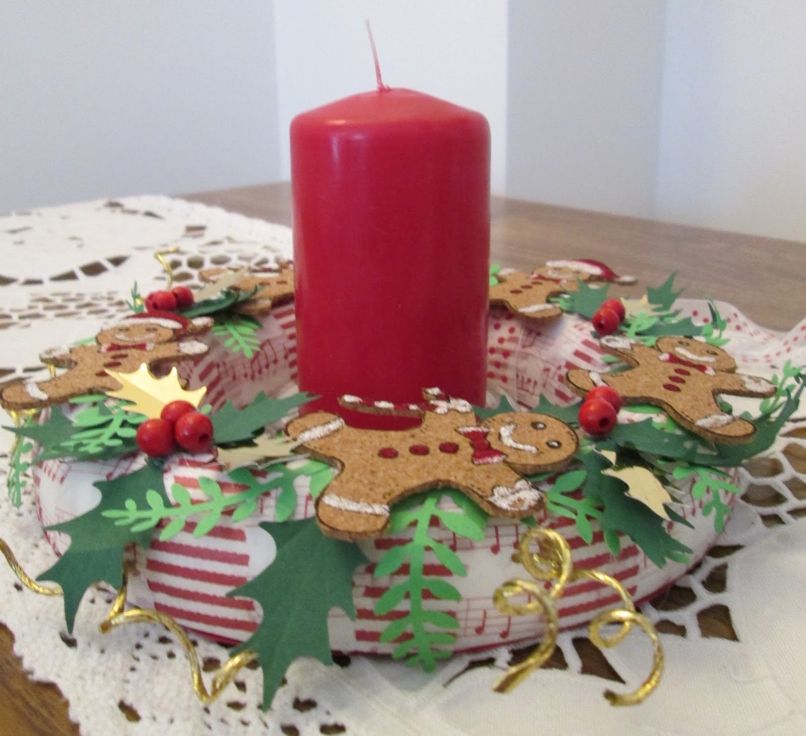 Crafty Debs Christmas Table Decorations