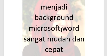 Cara membuat gambar transparan pada Microsoft WORD | DODO ...