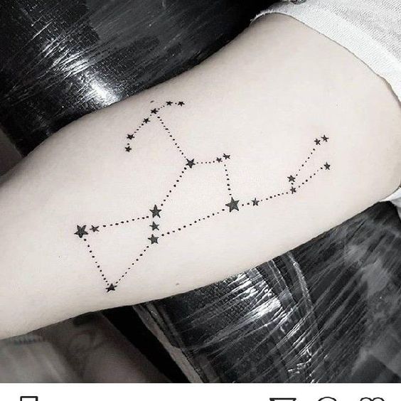 50+ Best Orion Constellation Tattoo Designs (2019) Hunter