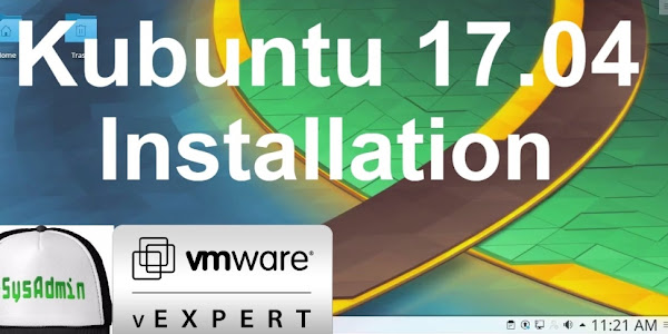 Kubuntu 17.04 (Zesty Zapus) Beta 2 Installation on VMware Workstation