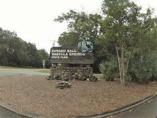 Namensgebung in Edward Ball Wakulla Springs State Park, Florida USA