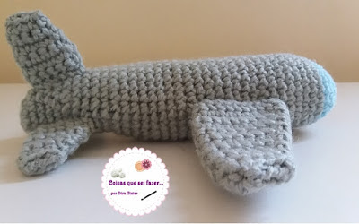 Aviãozinho de crochê Amigurumi Aviãozinho de crochê Amigurumi