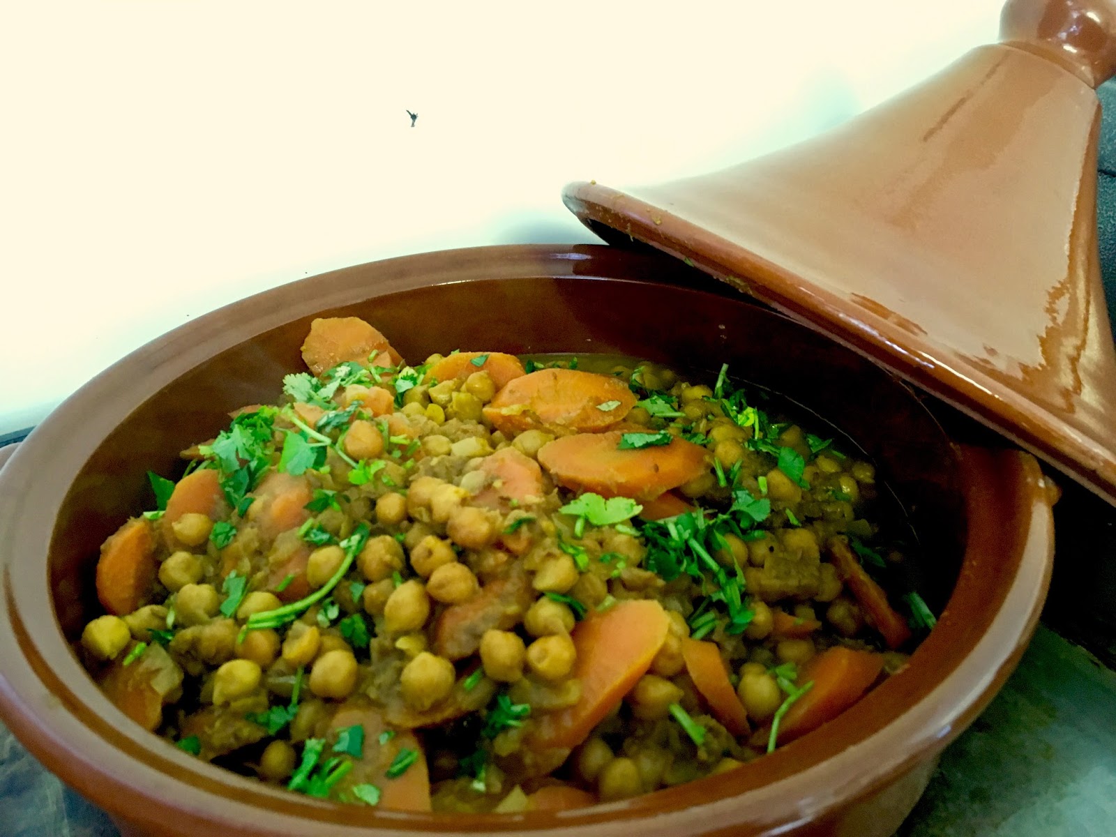 Carrot and Chickpea Tagine