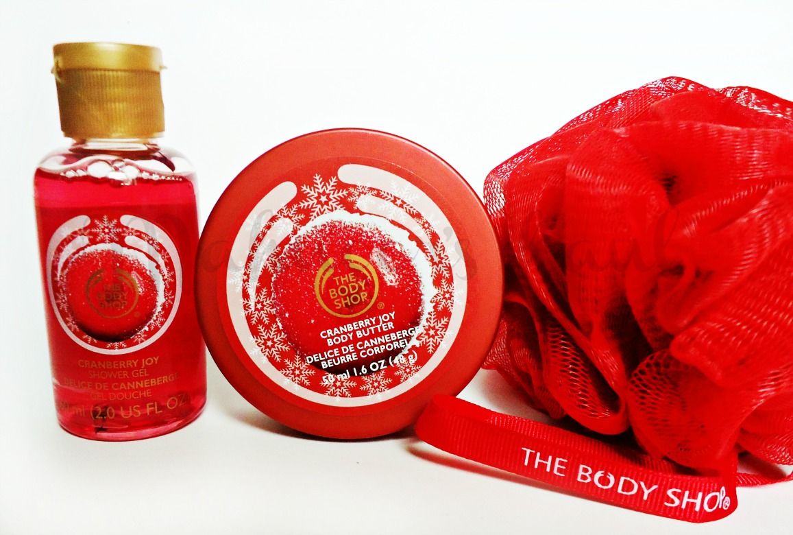 Mahnoor's Haul The Body Shop Cranberry Joy HaulChristmas Special