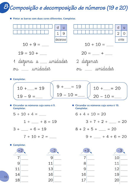 Atividades de Matematica 1 Ano