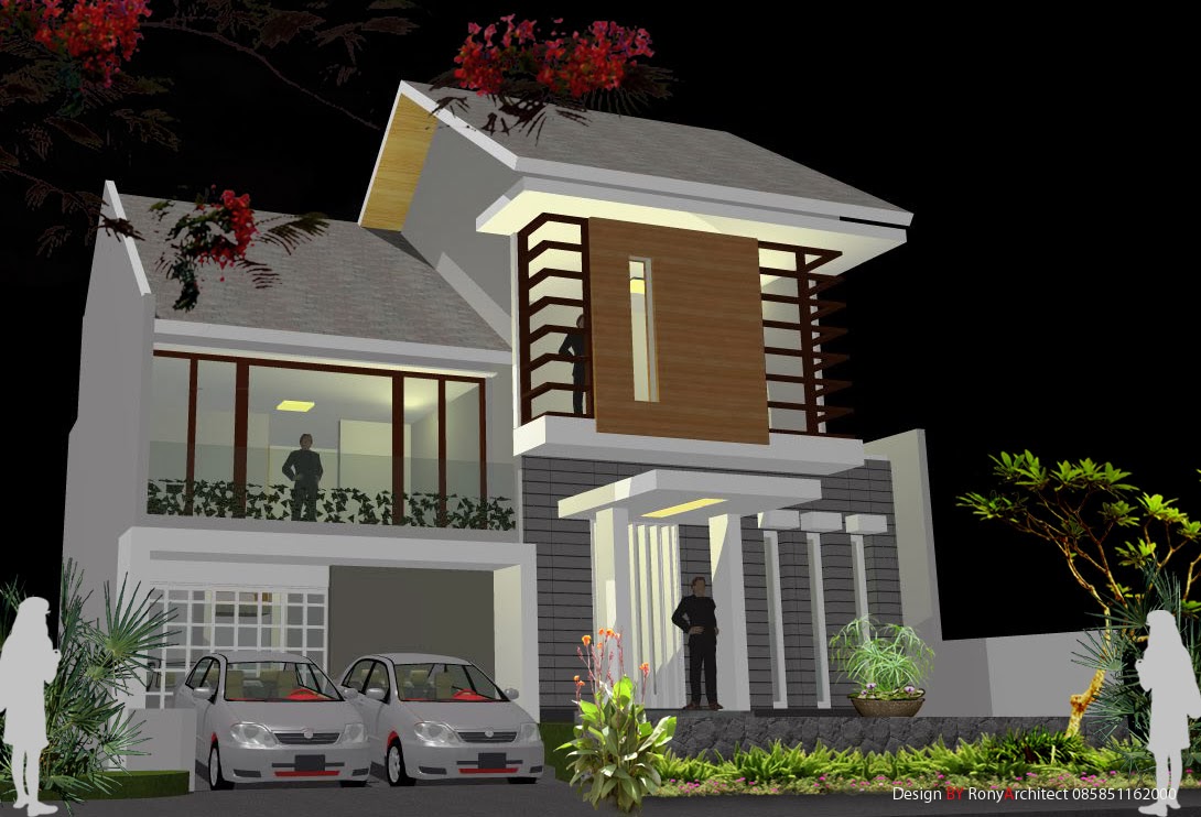 Kumpulan Desain  Rumah  Minimalis  Modern Split  Level  