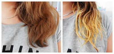 J'ai testé les cheveux bleus