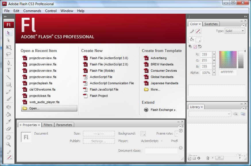 adobe flash cs3 professional crack