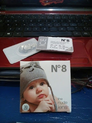 n8 Ice grey Review Pemakaian Softlens N8 Ice Grey