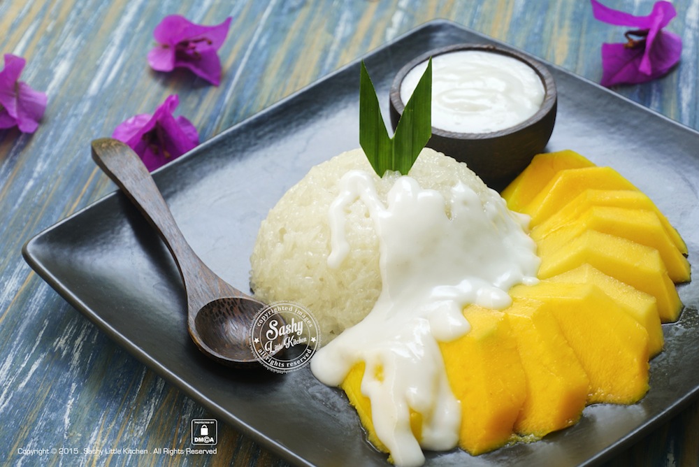 Mango Sticky Rice Khao Niao Mamuang Bali Food Blogger Resep Dan Review By Sashy Little Kitchen