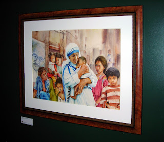 Mother Teresa; Museum of Spiritual Art: The Malhotra Collection; Franklin, Ohio; Photograph by Robert T. Rhode
