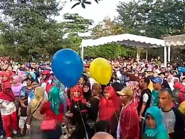 Ribuan Warga Ramaikan Jalan Santai Hari Jadi ke-16 Kota Cimahi