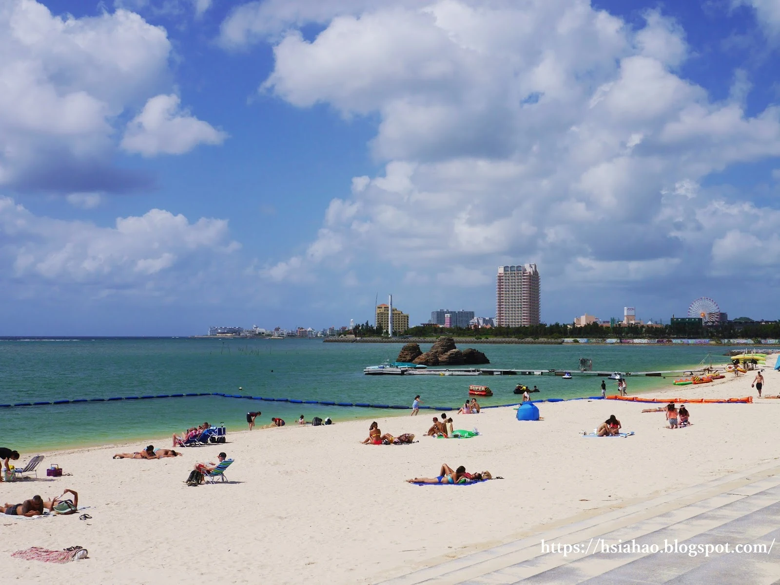 沖繩-美國村景點-推薦-安良波公園-Araha-Park-海灘-Beach-自由行-旅遊-Okinawa