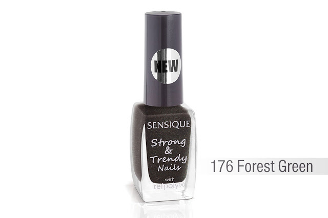 Sensique, Strong & Trendy Nails, 176 Forest Green