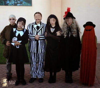 Disfraz de La Familia Addams