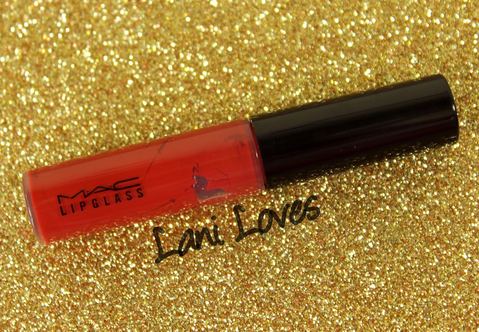 MAC Pencilled In: Ruby Woo Lipglass Swatches & Review