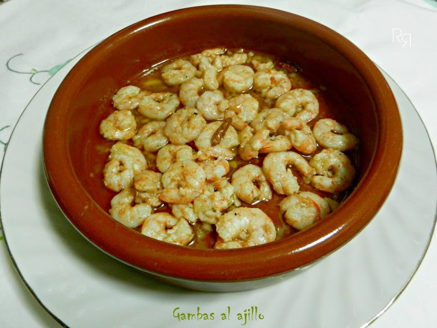 "Gambas al ajillo"