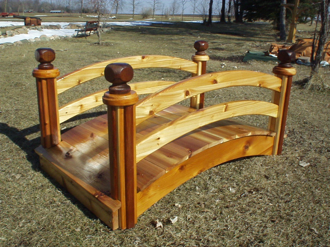 Garden Bridges Handcrafted wooden bridges