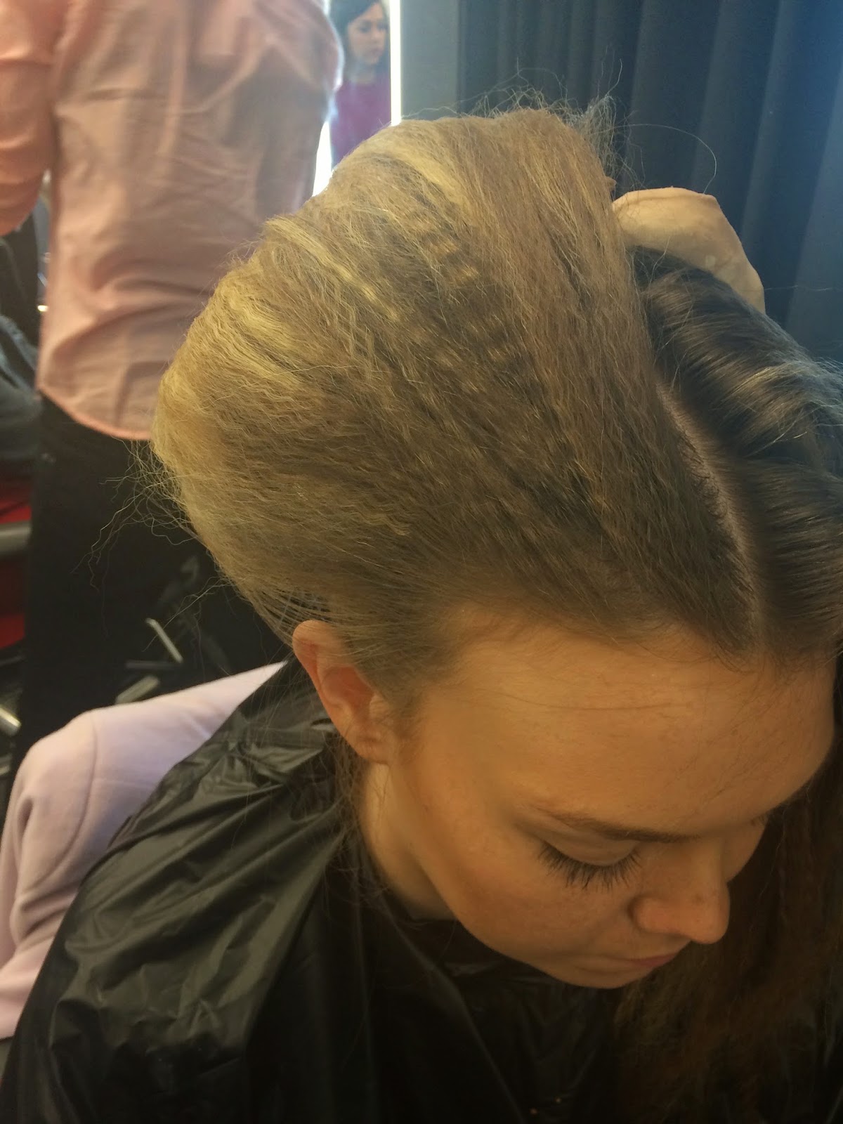 SarahLouise Leftly HAIR Padding! Practise makes perfect!