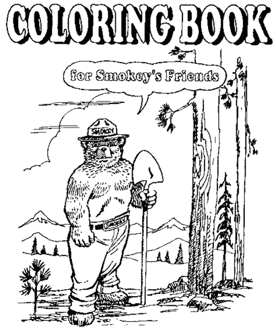 A Coloring Book for Smokey's Friends | Crayon Palace