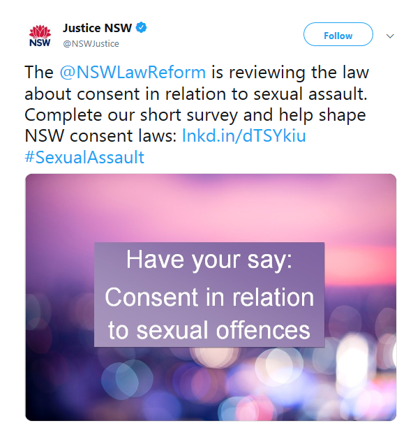 NSW Law Reform Commission Have Your Say!