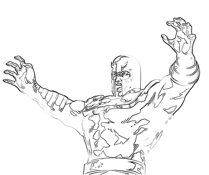 magneto coloring pages - photo #22