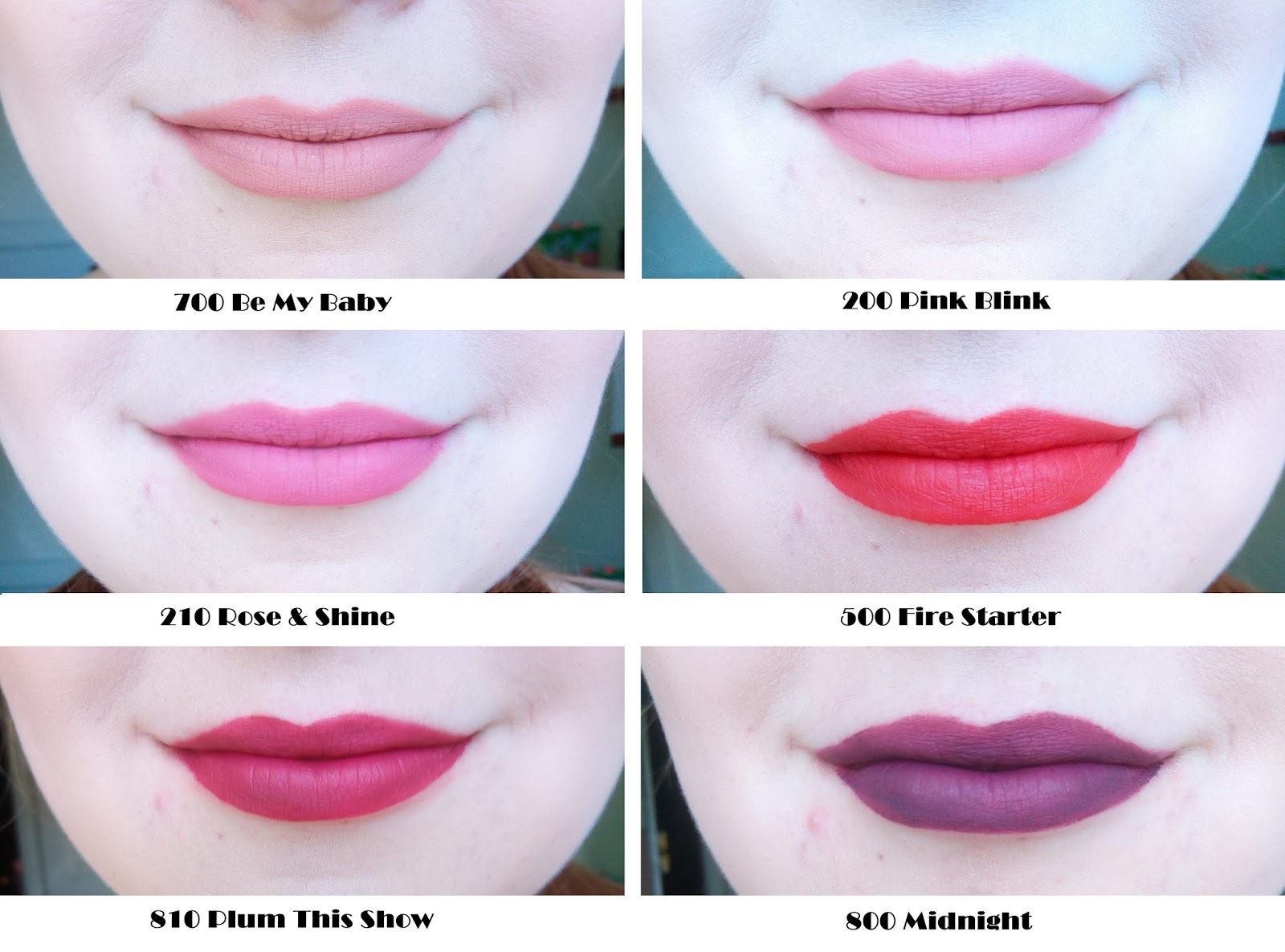 Blog By Lizzy Review Rimmel Stay Matte Liquid Lip Colour Lip Swatch