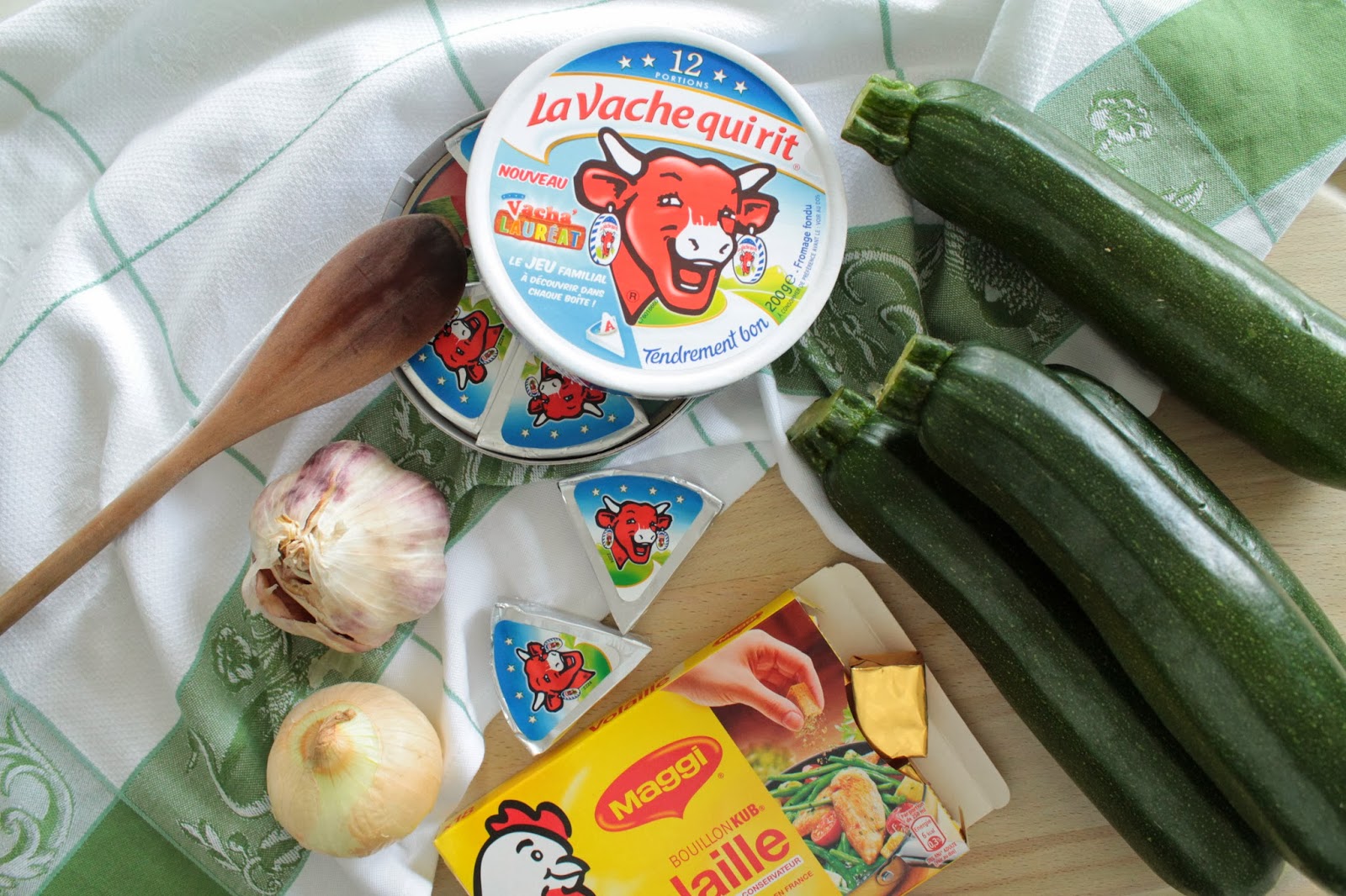 L'allée des desserts: Soupe courgettes & vache qui rit