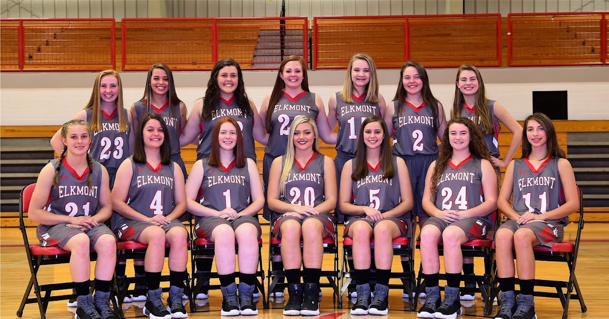 ELKMONT BASKETBALL MEET THE VARSITY LADY RED DEVILS