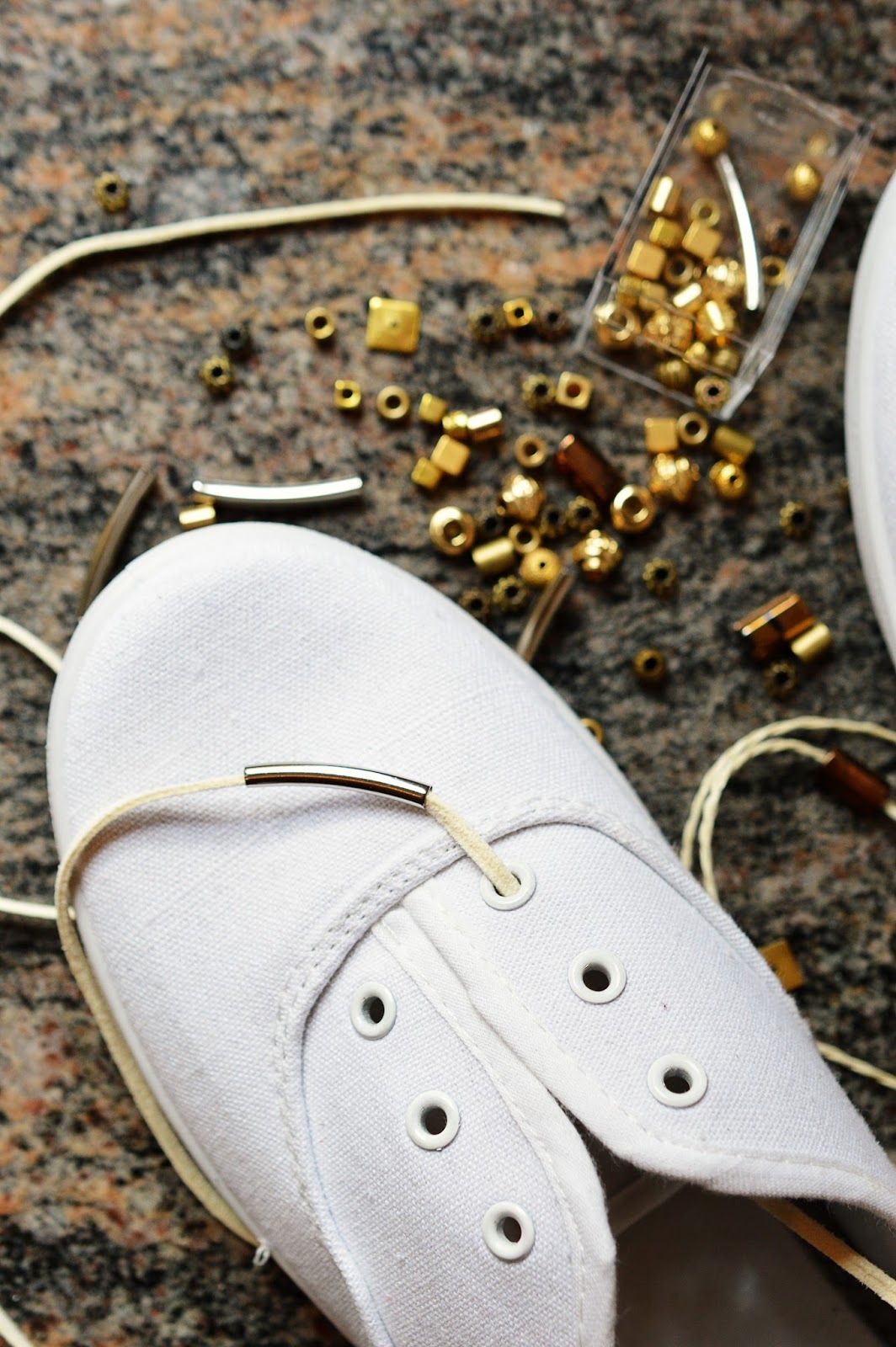 DIY BEADED SHOE LACES Motte