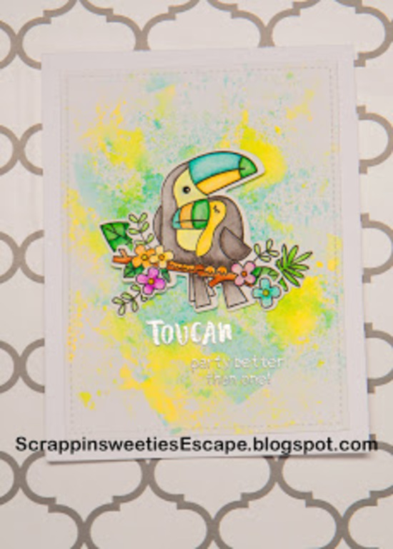 Toucan party better then one by Laura features Toucan Party by Newton's Nook Designs; #newtonsnook