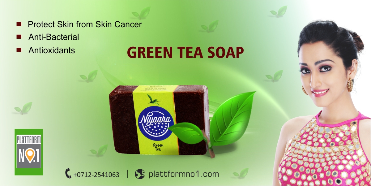 BENEFITS OF GREEN TEA SOAP