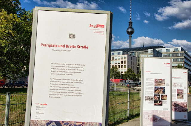 Baustelle Petriplatz und Breite Straße, Planung für Alt-Cölln, Gertraudenstraße, 10178 Berlin, 01.10.2013