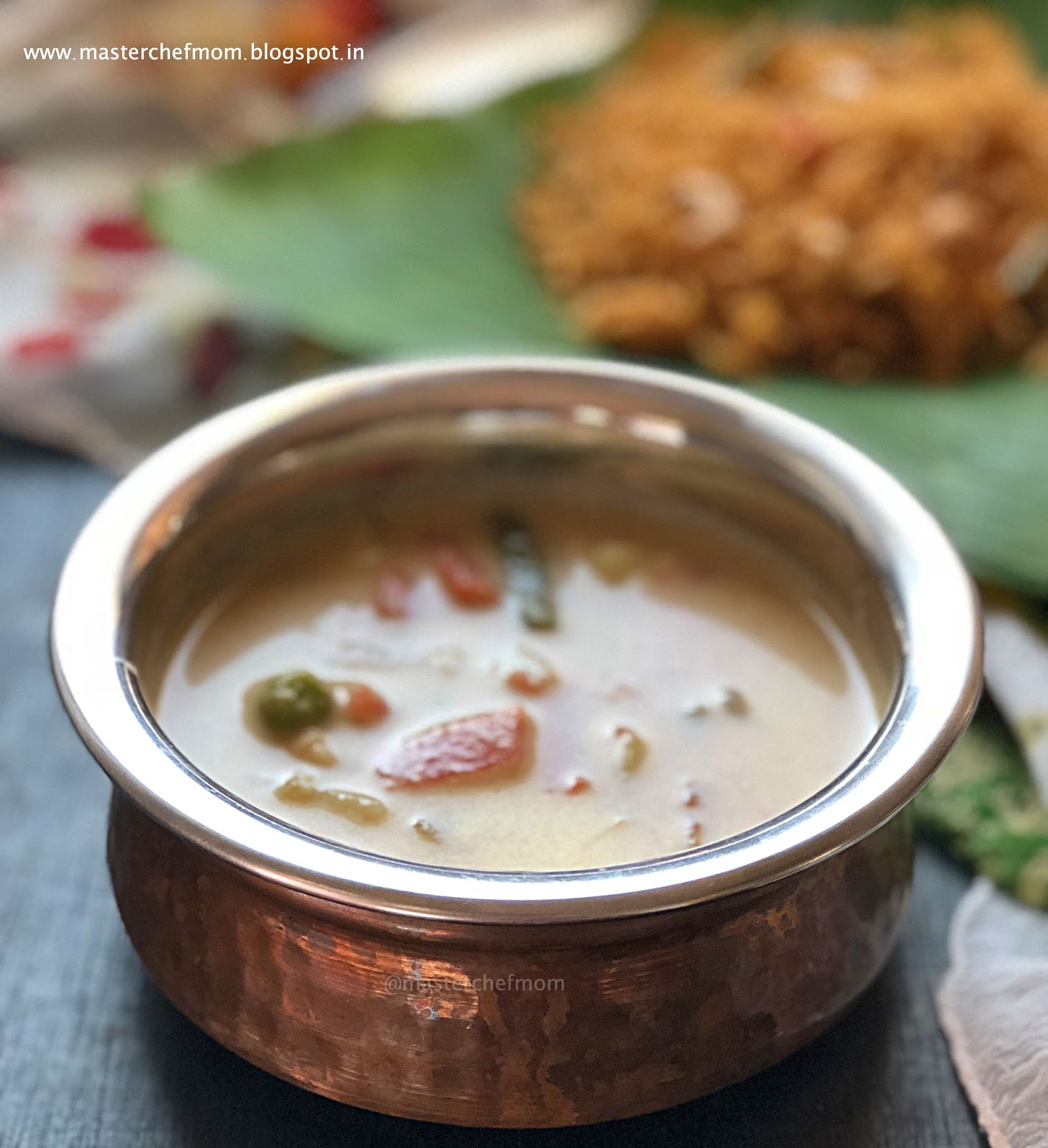 MASTERCHEFMOM Chettinad Paal Kurma Milk Kurma Recipe Coconut Milk