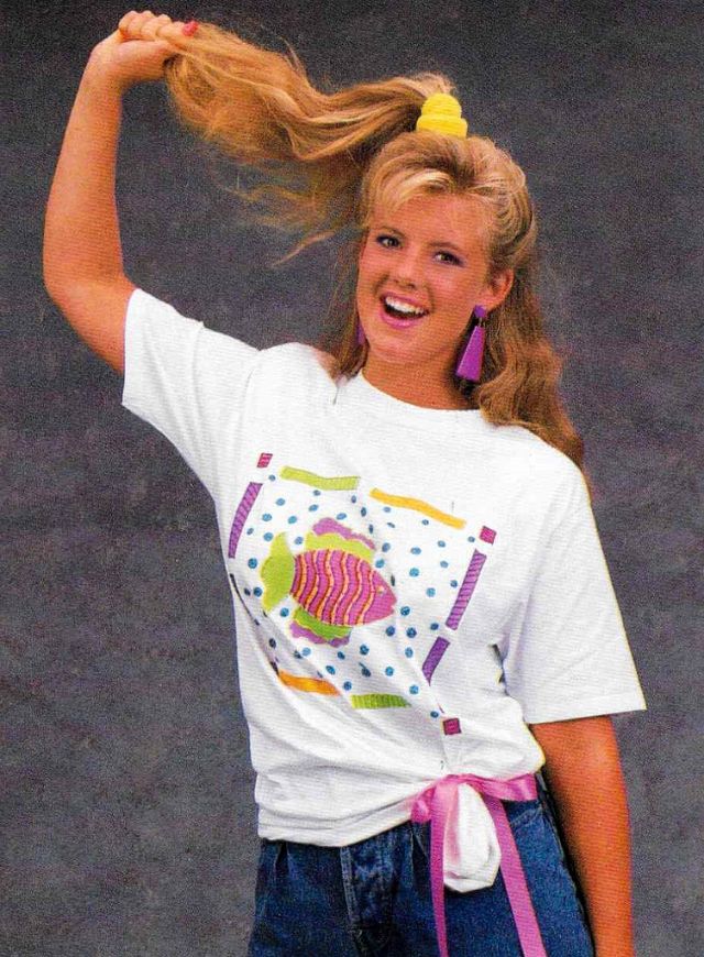 Cool Pics That Defined the 1980s Fashion Trends of Teenage Girls