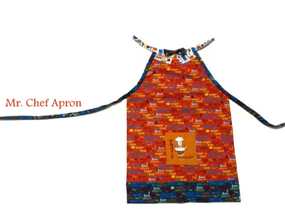 boys apron sewing tutorial