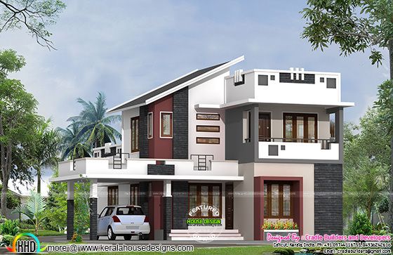 Modern villa by Cradle Builders