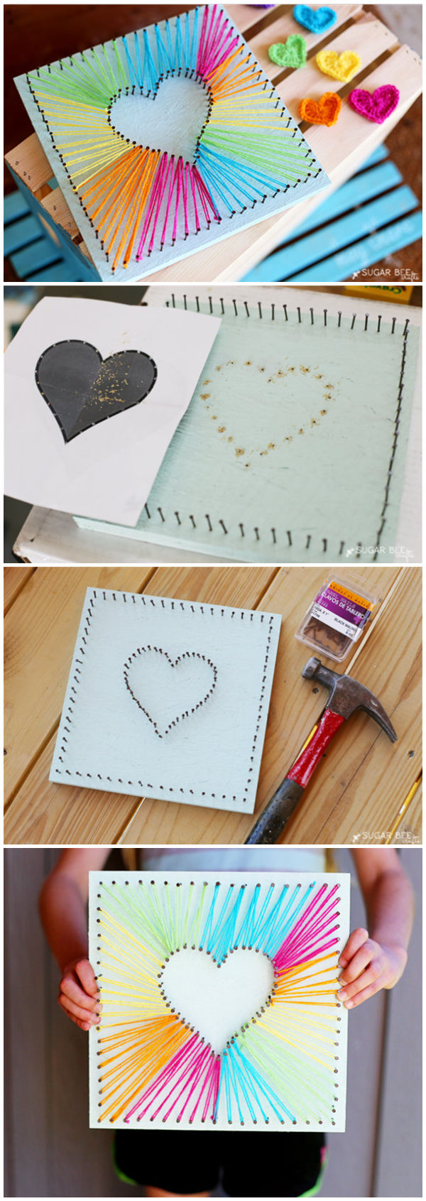 Heart String Art