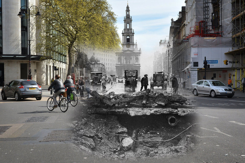 13 Fascinating Then and Now Photographs That Show Just How Different of