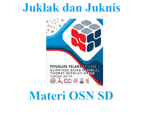 Petunjuk Pelaksanaan (Juklak) OSN SD Tahun 2019