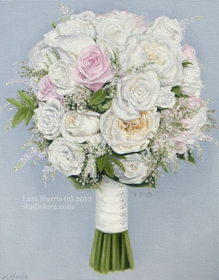 Wedding Bouquet Paintings