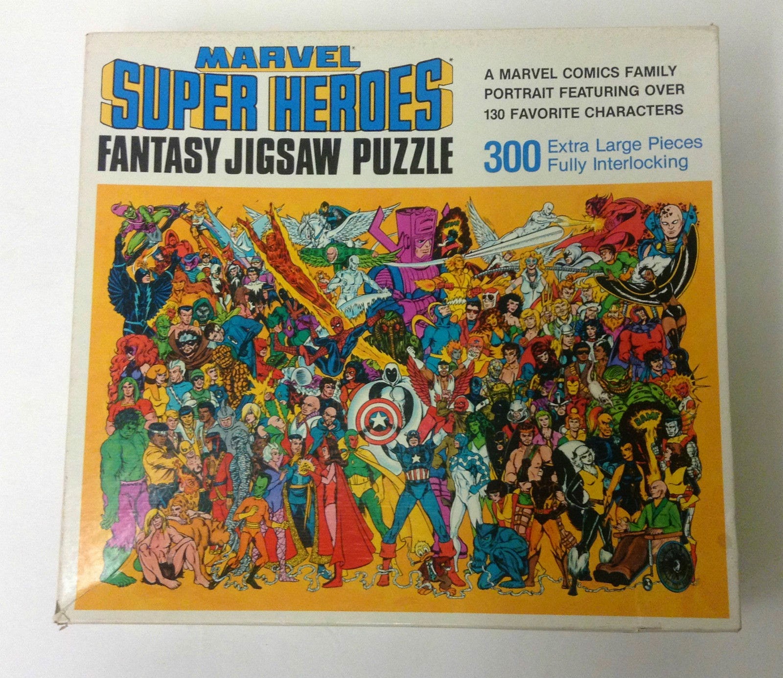The Dork Review 1983 Marvel Super Heroes Fantasy Jigsaw