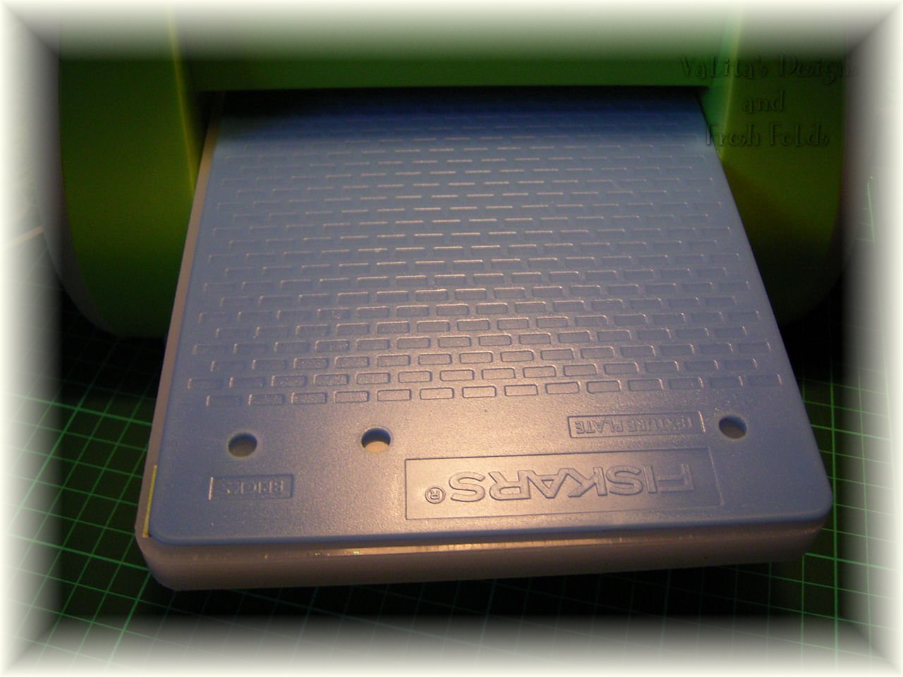 Fantabulous Cricut Challenge Blog Using other embossing plates on the