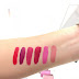 Swatches: Clinique Pop Liquid Matte Lip Colour