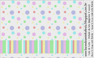 Pastel Colored Spots Free Printable Candy Bar Labels. | Oh My Fiesta ...