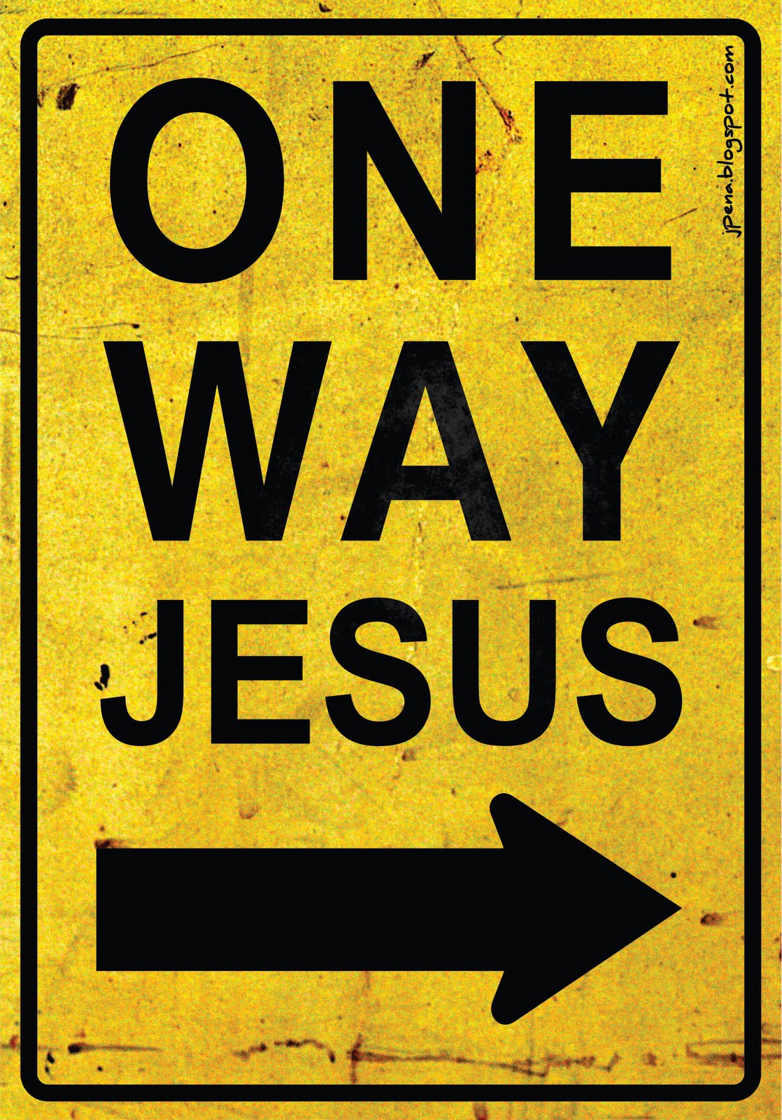 Jpenablogspotcom One Way Jesus