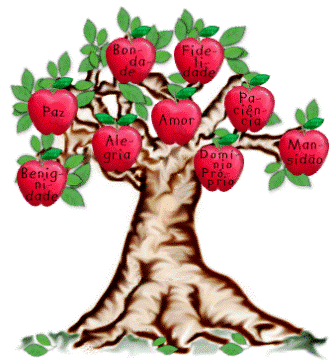 árvore com frutos