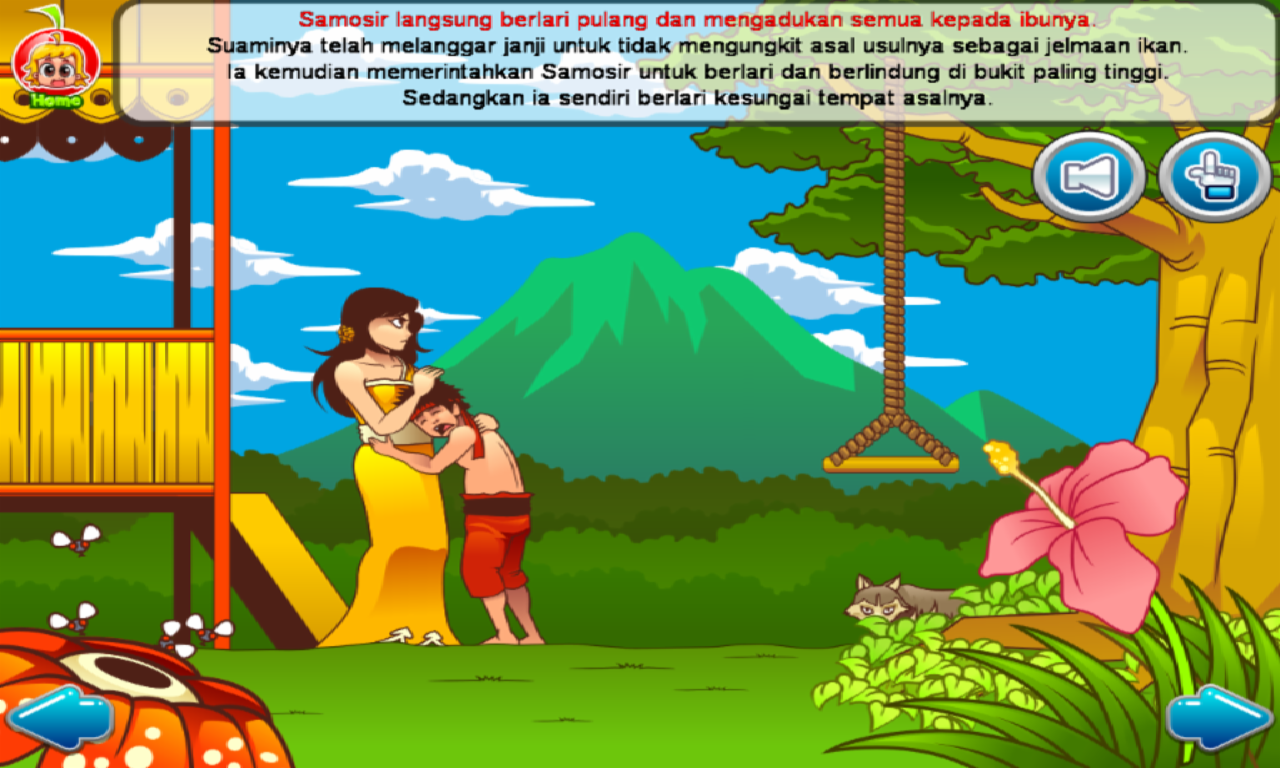 Gambar Ilustrasi Cerita Rakyat Danau Toba Iluszi